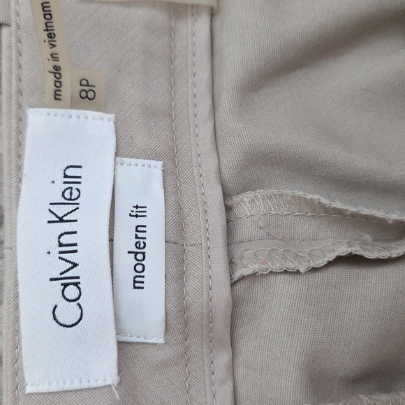 Calvin Klein Modern Fit Straight-Leg Pants - Picture 6 of 7